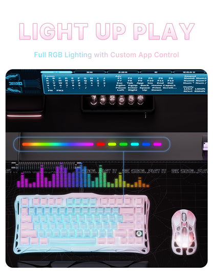 GravaStar Mercury K1 Lite 75% Wireless Keyboard