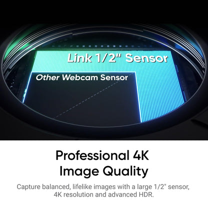 Insta360 Link 2 4K Webcam with AI Tracking