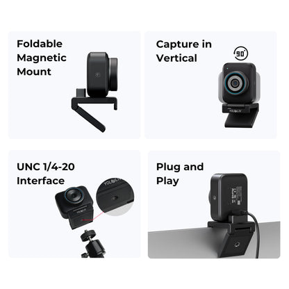 YoloLiv YoloCam S3 4K Bluetooth Streaming Webcam