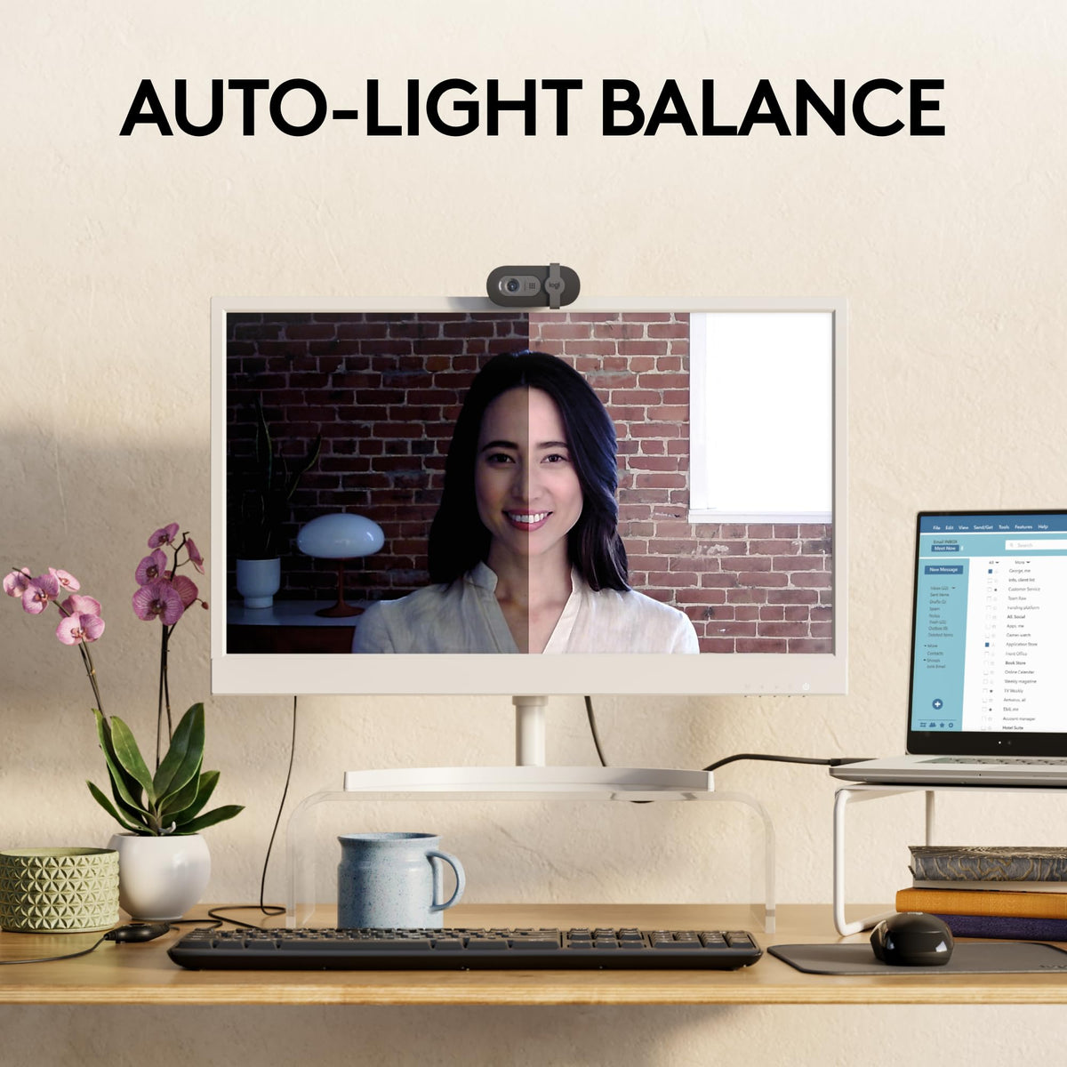 Logitech Brio 101 1080p Webcam with Built-In Mic