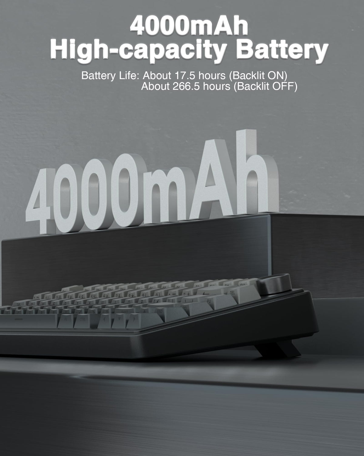 AULA Wireless Gasket Mechanical RGB Keyboard