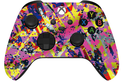 Custom Wireless Gaming Controller with Soft-Touch Finish