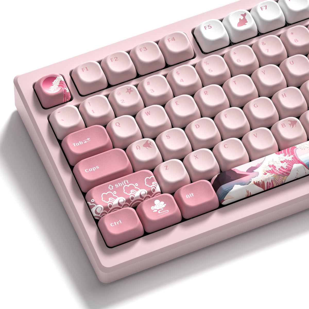 PBT Mechanical Keycap Set with MOA Profile