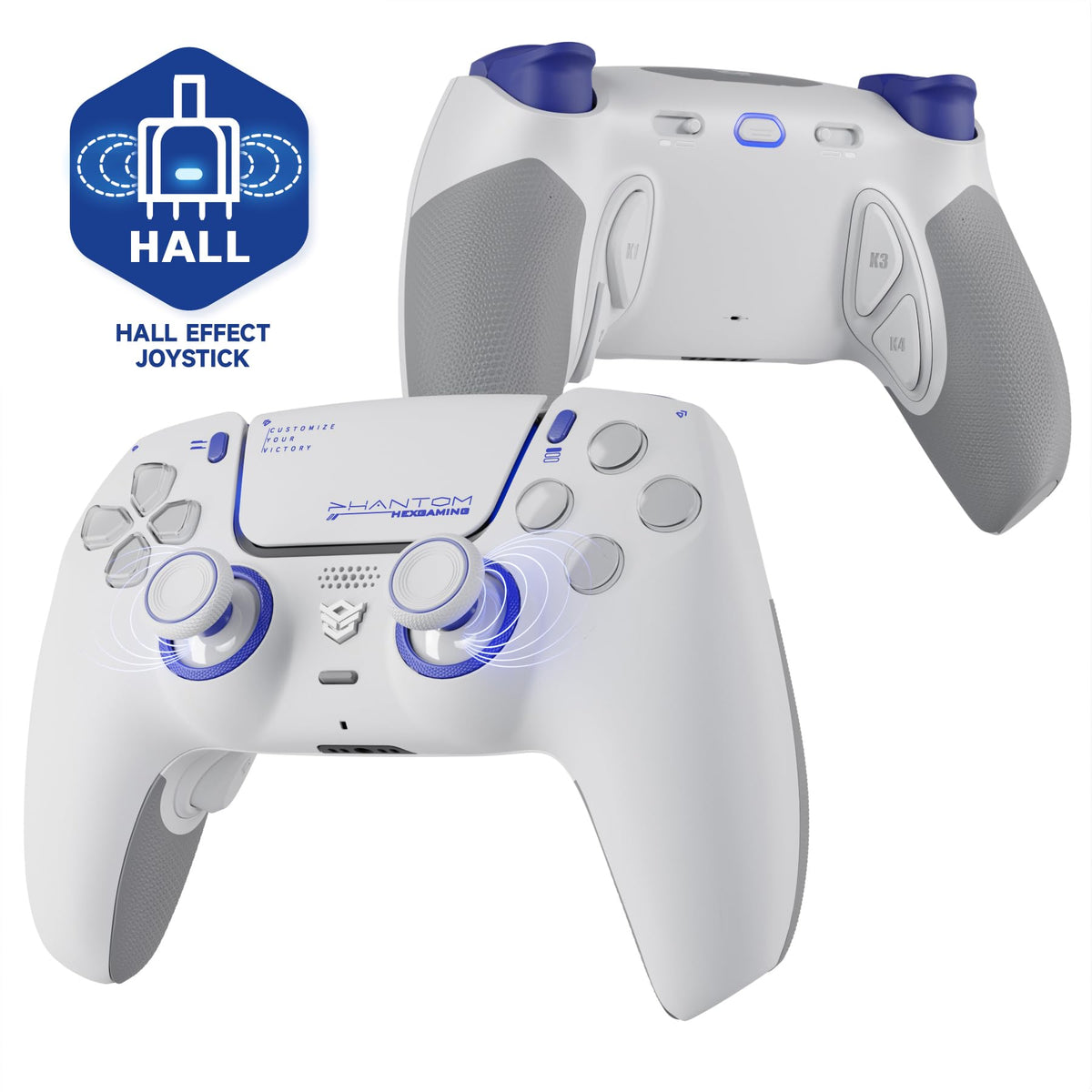 Hall Effect Pro Controller for Competitive Gaming