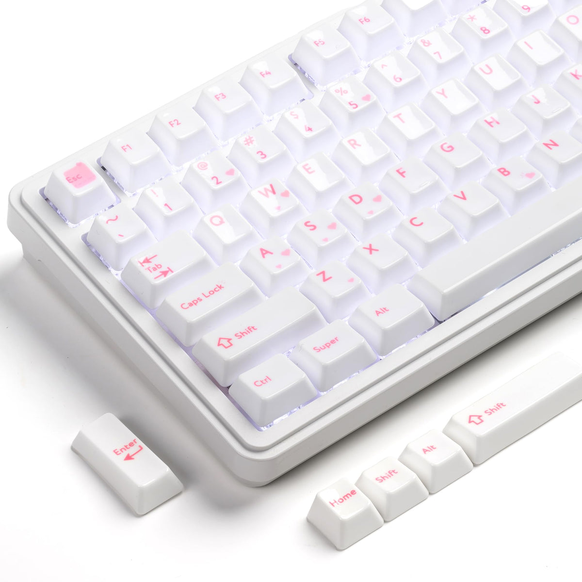 Ceramic Keycaps for Custom Mechanical Keyboards