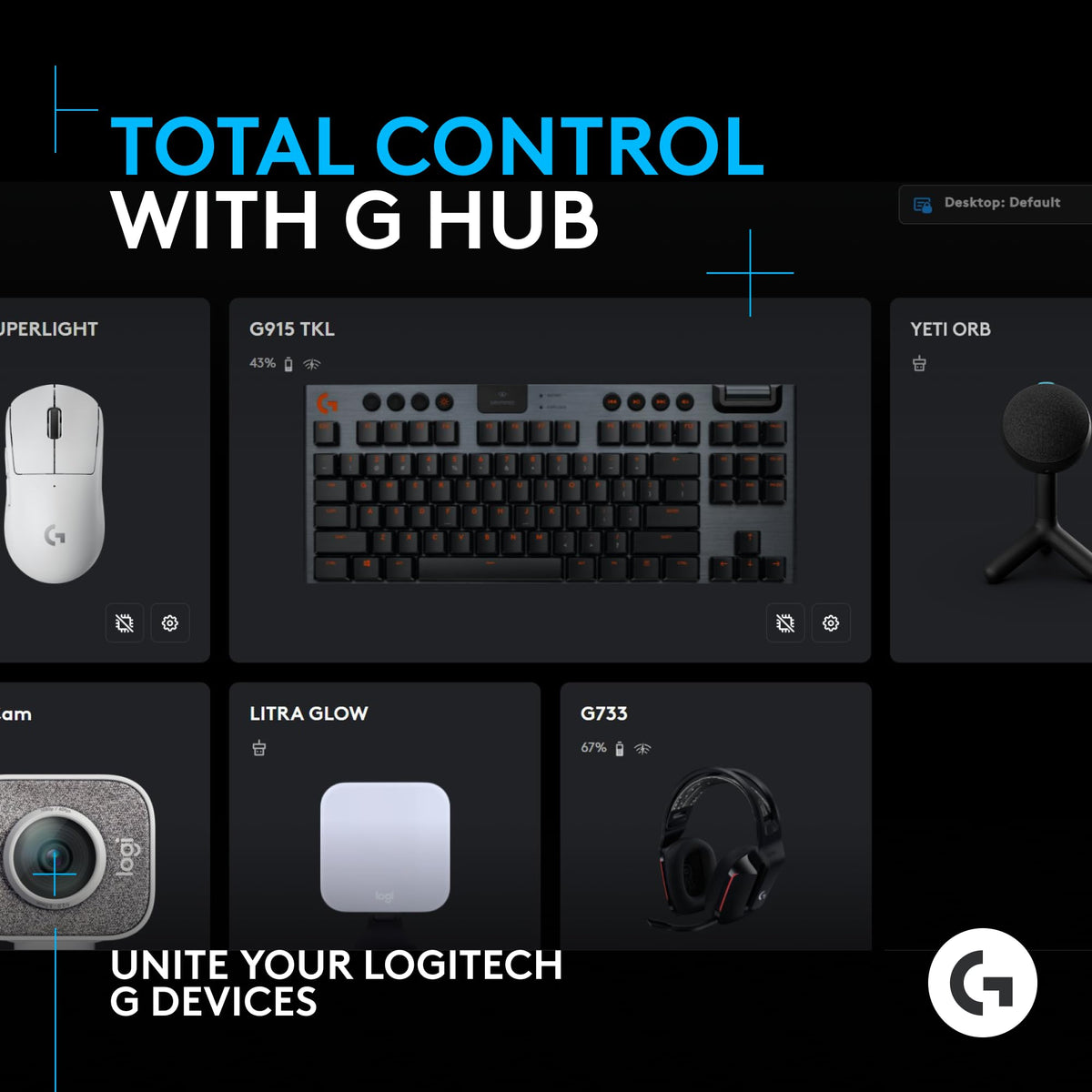 Logitech G Yeti Orb RGB USB Gaming Microphone