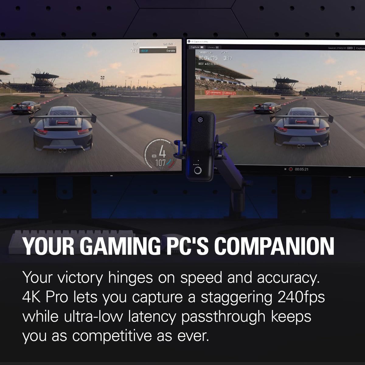 Elgato 4K Pro Capture Card with 8K60 Passthrough