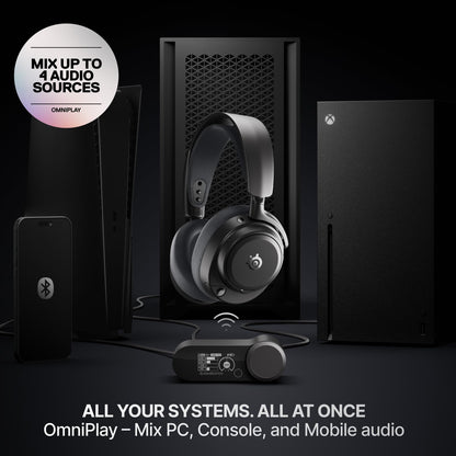 Wireless Gaming Headset with Hi-Res Audio & ANC