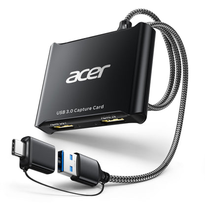 Acer USB 3.0 Capture Card with 4K HDMI Loop-Out