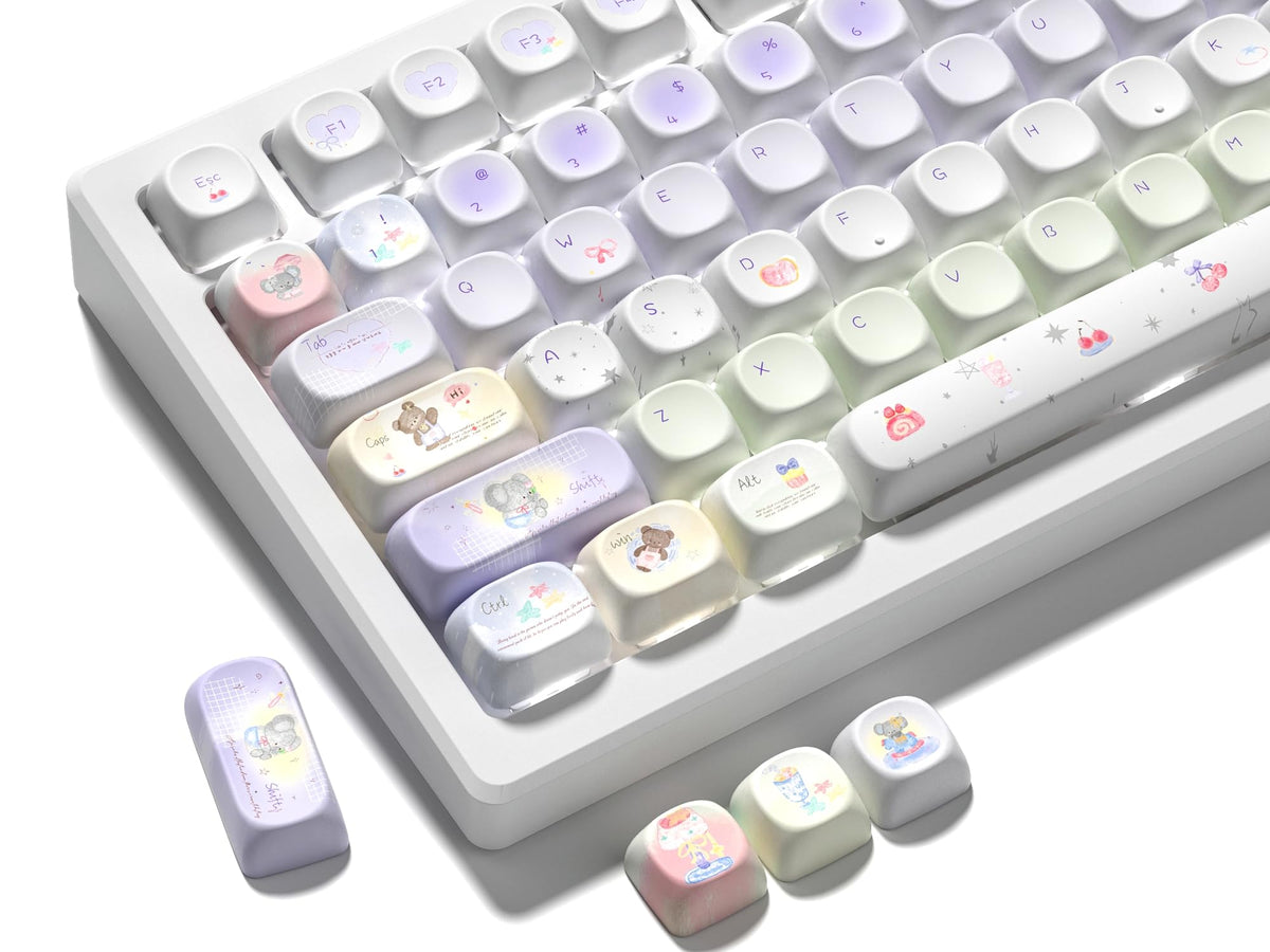 PBT Mechanical Keycap Set with MOA Profile