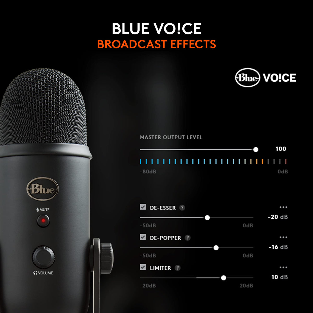 USB Condenser Microphone for Streaming & Recording