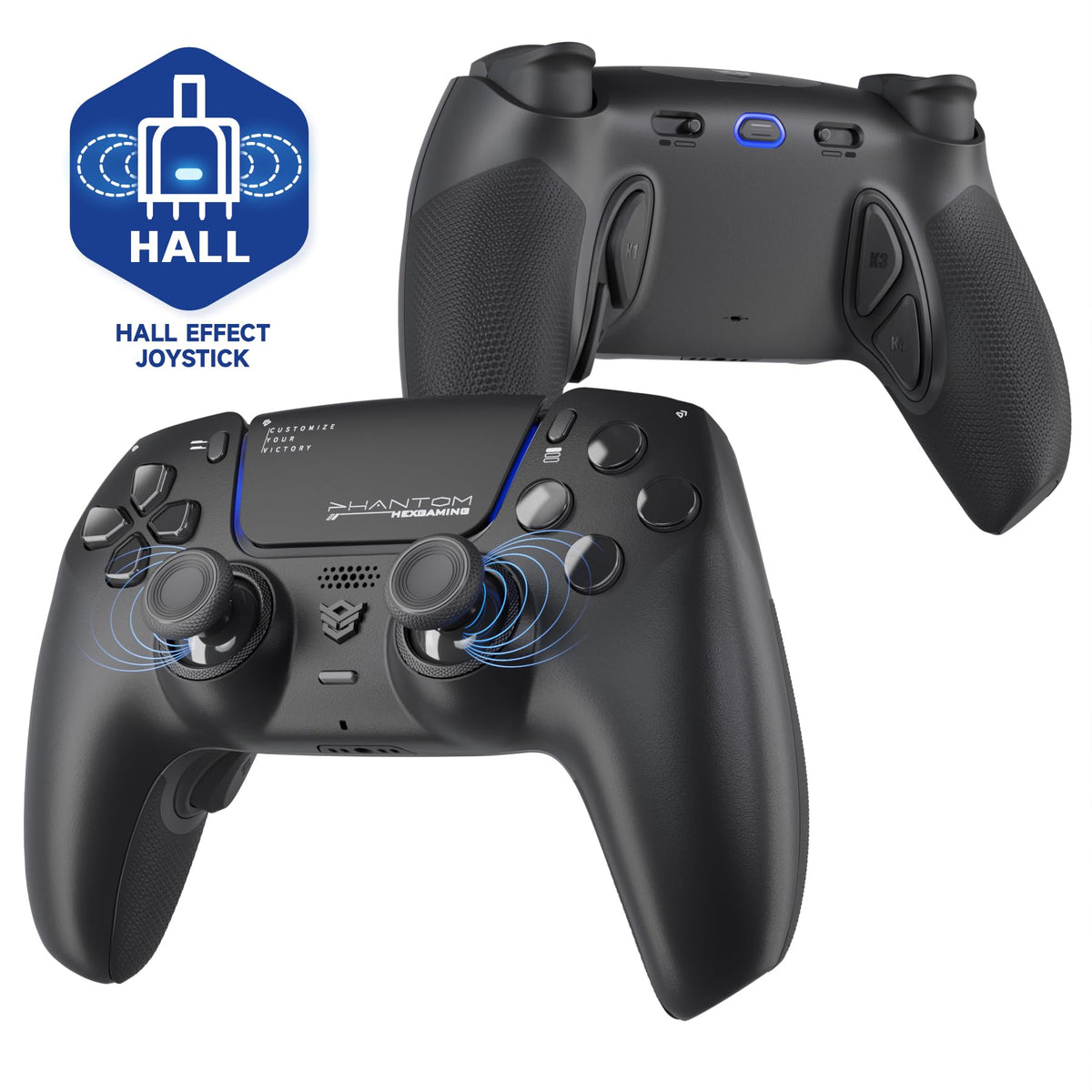 Hall Effect Pro Controller for Competitive Gaming