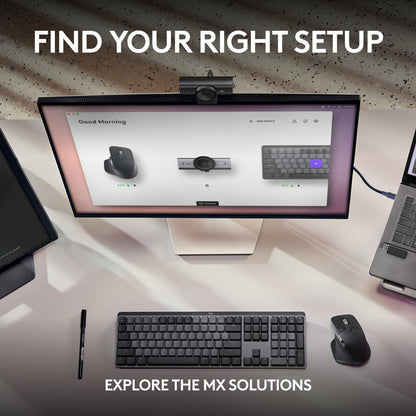 Logitech MX Brio 4K Webcam with 60 FPS Video