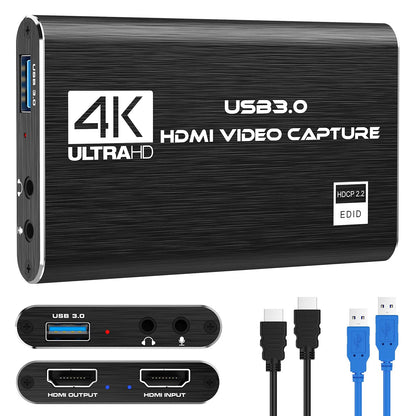 4K HDMI Video Capture Card for Streaming