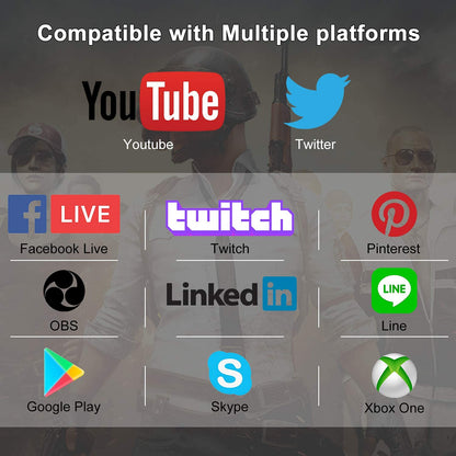 4K HDMI Video Capture Card for Streaming