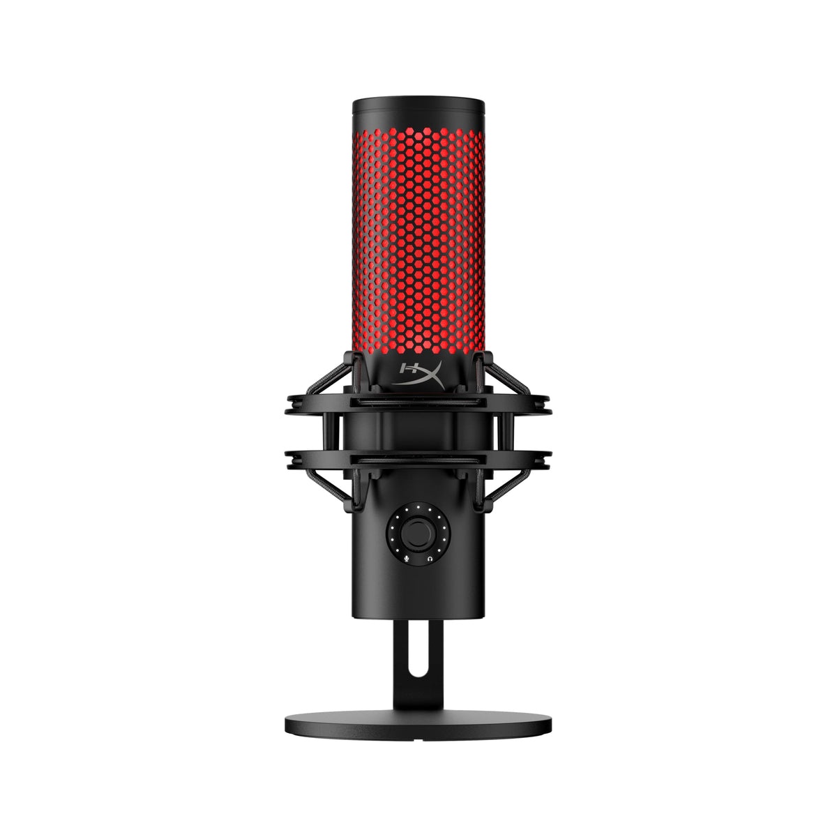 USB Gaming Microphone with LED & Shock Mount