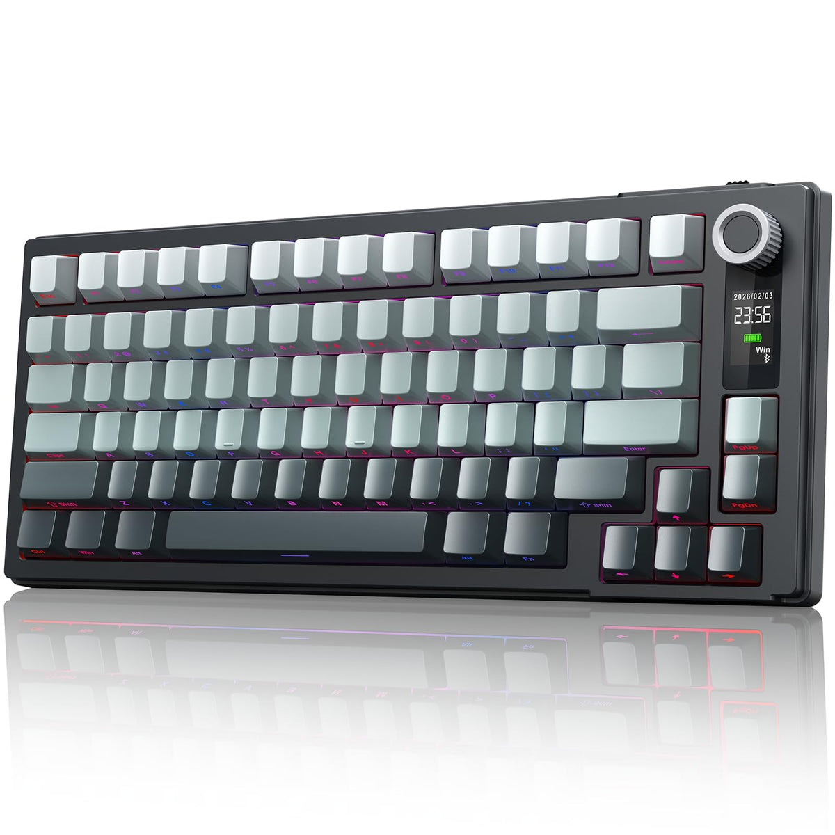 MOKURU 75% Wireless Mechanical RGB Keyboard