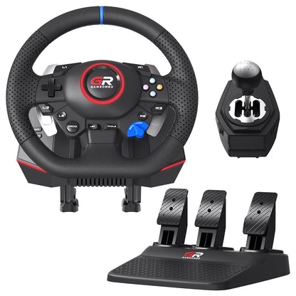 Multi-Platform Racing Steering Wheel for Console & PC