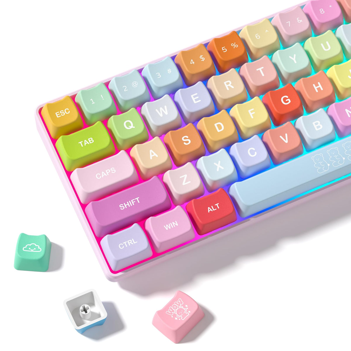 PBT Mechanical Keycap Set with MOA Profile