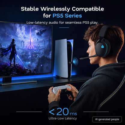 2.4GHz Wireless Gaming Headset for Console & PC