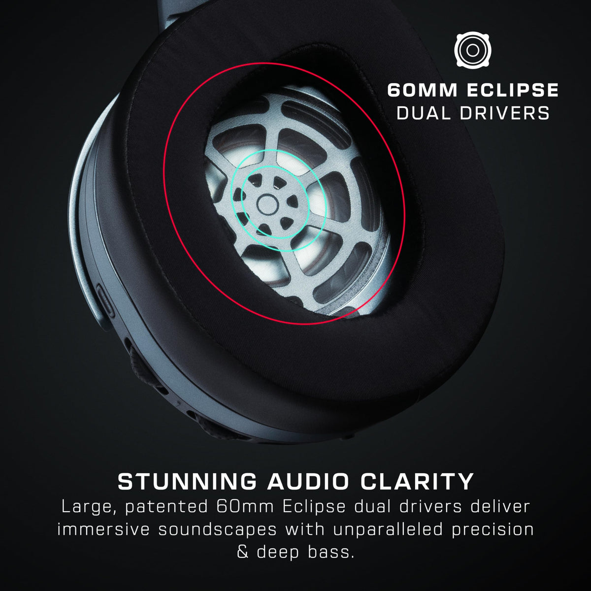 Wireless Gaming Headset with Multi-Platform Audio
