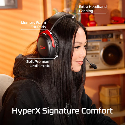 Wireless Gaming Headset with 200-Hour Battery