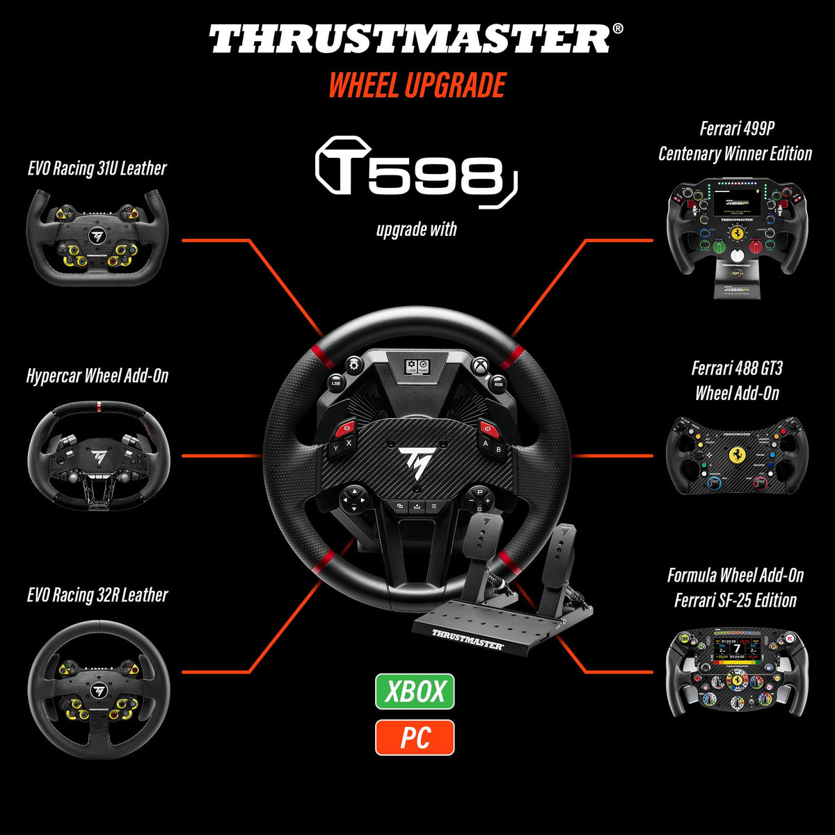 Direct Drive Racing Wheel System for Console & PC