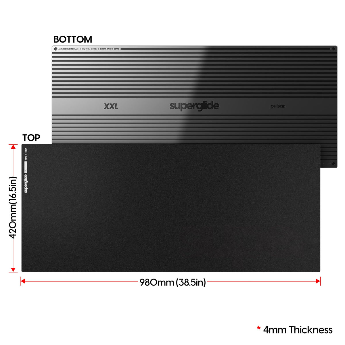Super-Smooth Glass Mouse Pad for Precision Gaming
