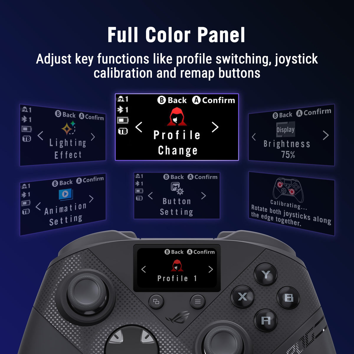 Pro Gaming Controller for PC with Custom Controls