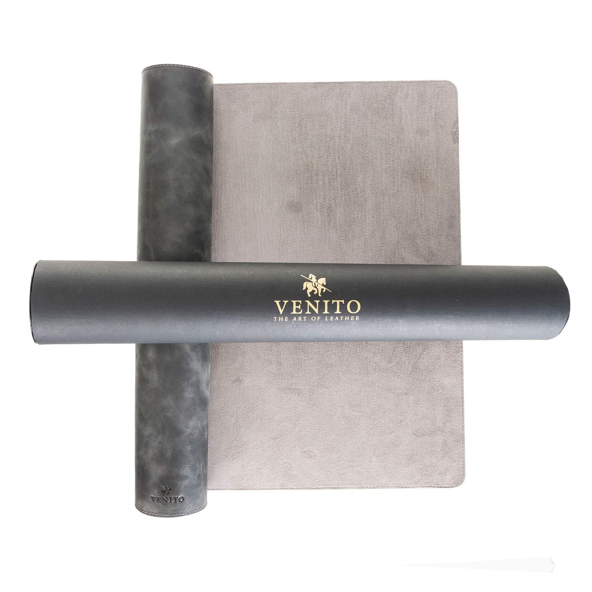 Premium Leather Desk Mat – Large 36 × 19 Inch