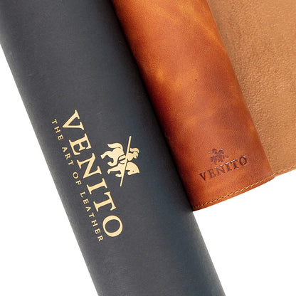 Premium Leather Desk Mat – Large 36 × 19 Inch