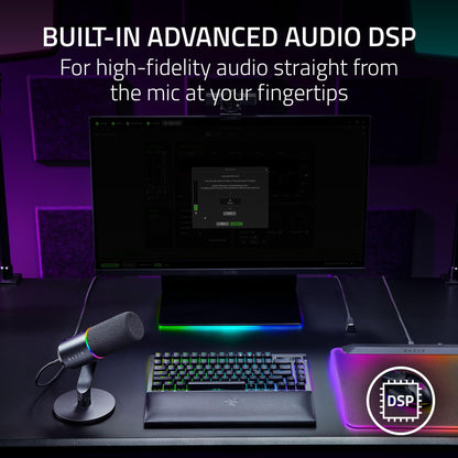 Dynamic USB-C & XLR Microphone for Streaming