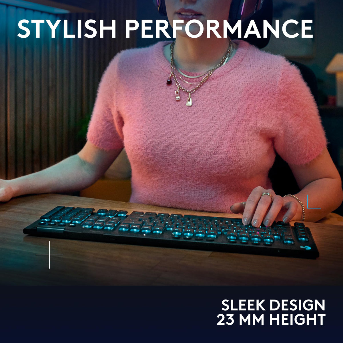 Logitech G915 X Wireless Low-Profile Keyboard