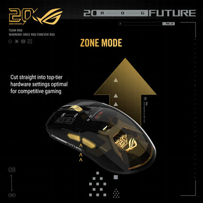 Lightweight Wireless Gaming Mouse with 65K DPI