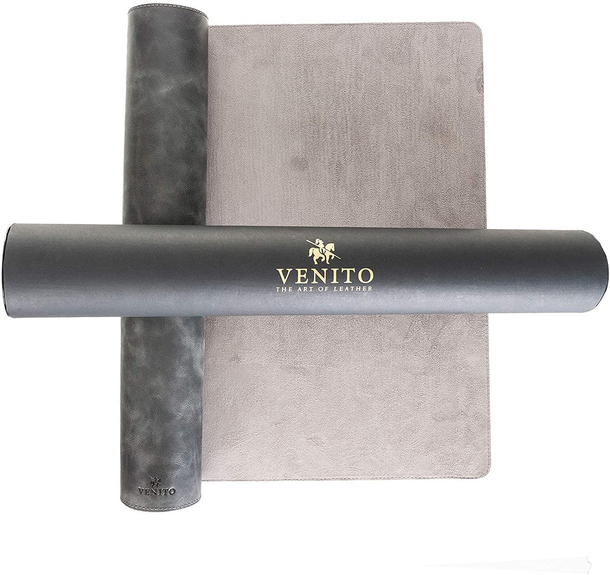 Premium Leather Desk Mat – Large 36 × 19 Inch