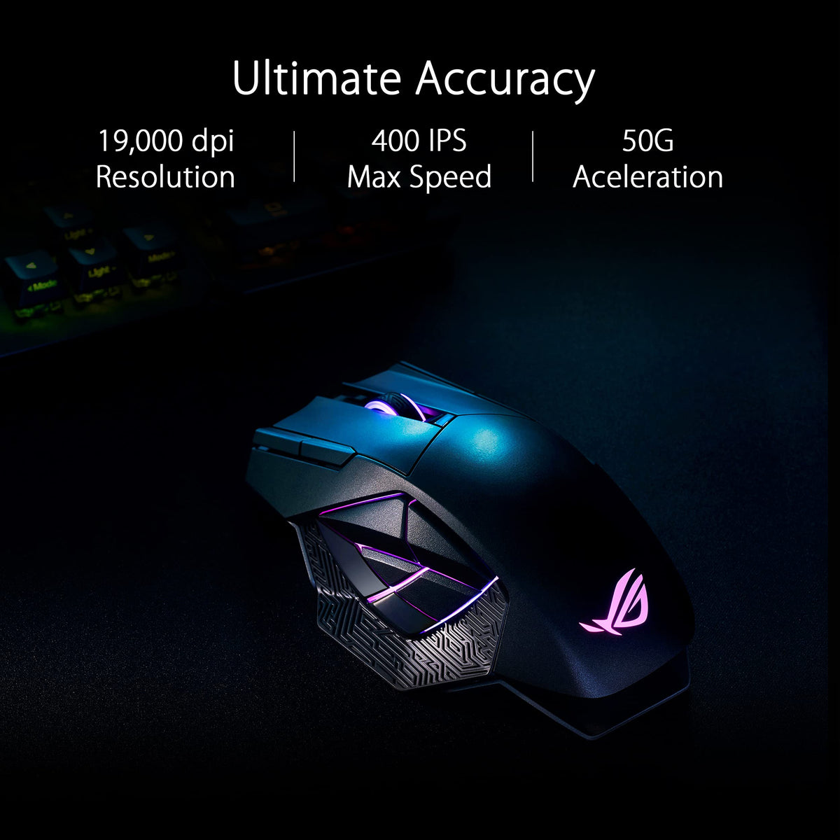 54g Ultra-Light Wireless Gaming Mouse with 36K DPI