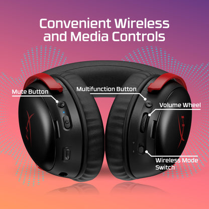 Wireless Gaming Headset with 200-Hour Battery
