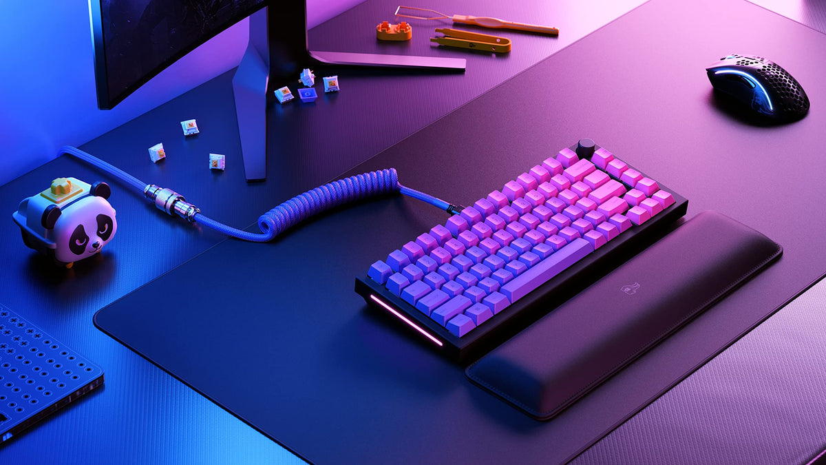 114-Key PBT Keycap Set with Dye-Sublimated Legends