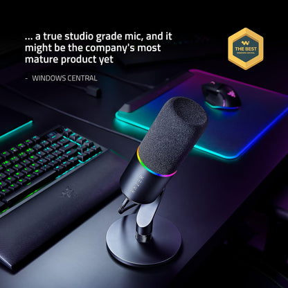Dynamic USB-C & XLR Microphone for Streaming