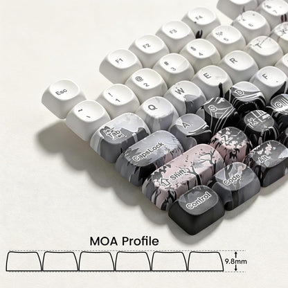 PBT Mechanical Keycap Set with MOA Profile