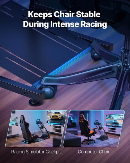 Adjustable Racing Wheel Stand for Driving Simulators