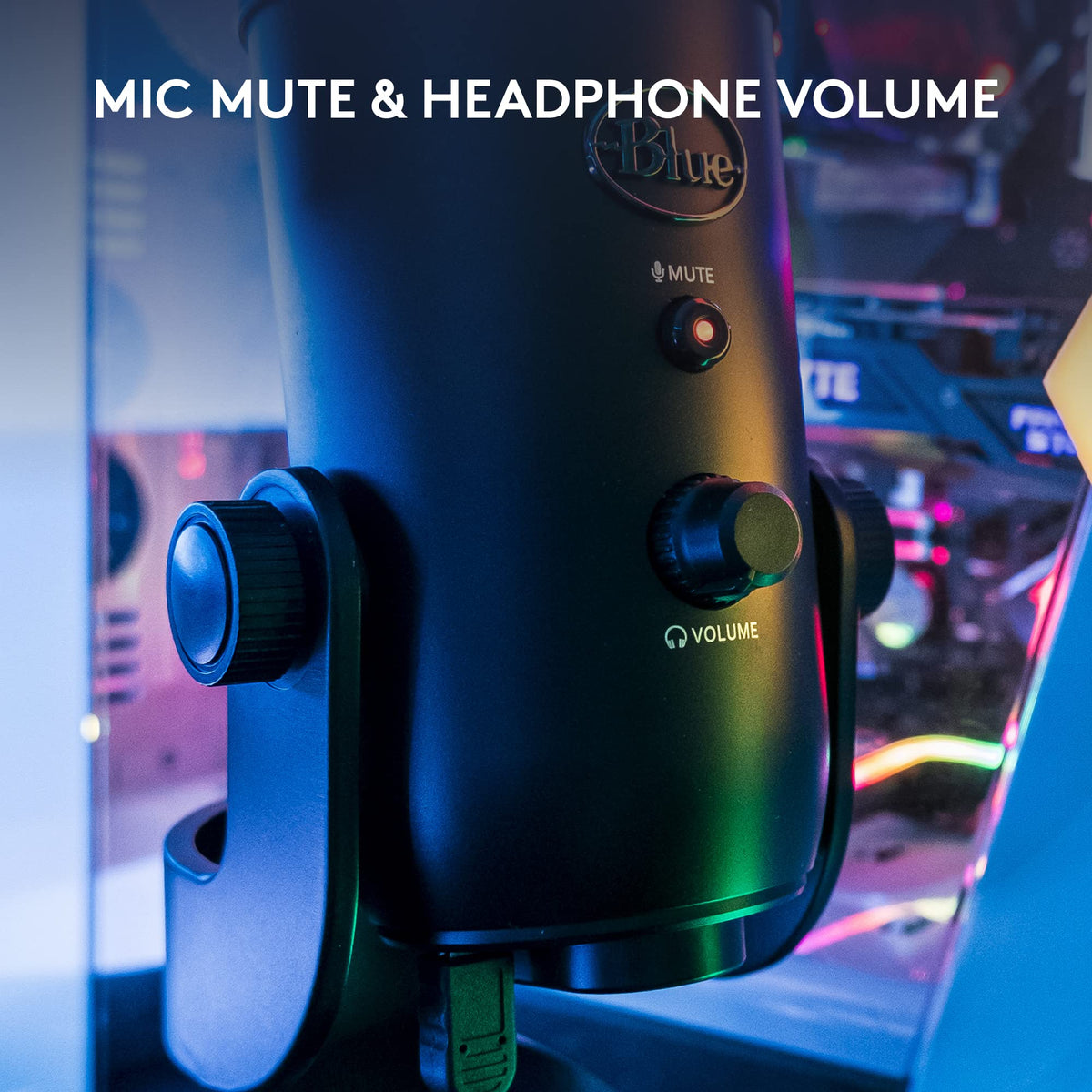 USB Condenser Microphone for Streaming & Recording