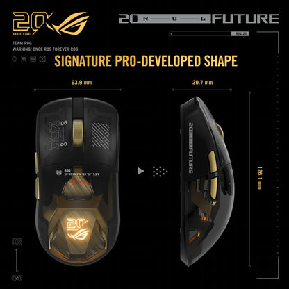 Lightweight Wireless Gaming Mouse with 65K DPI