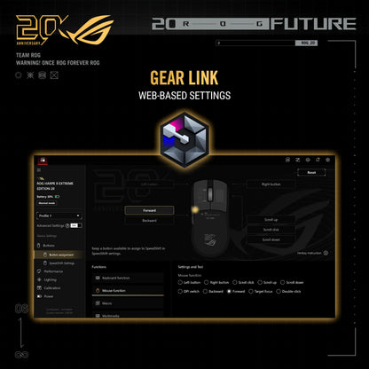 Lightweight Wireless Gaming Mouse with 65K DPI