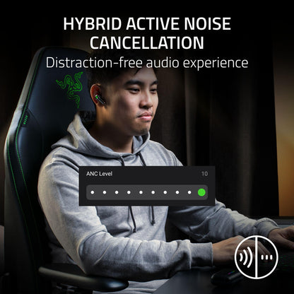 Wireless Gaming Earbuds with ANC & Multi-Platform