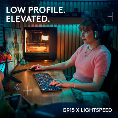 Logitech G915 X Wireless Low-Profile Keyboard