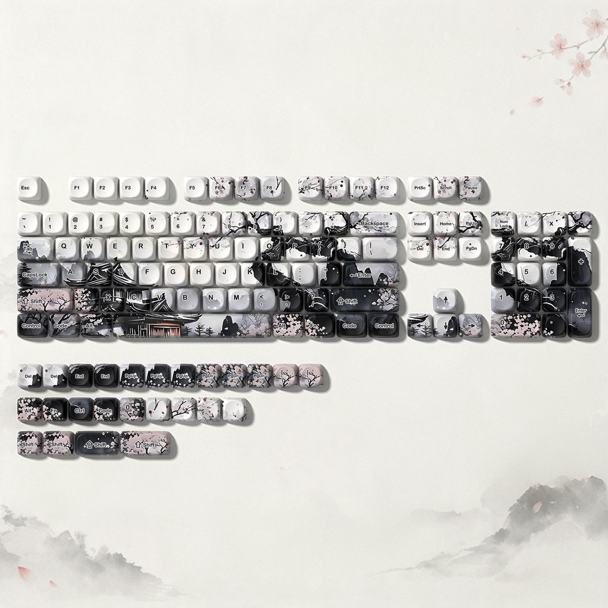 PBT Mechanical Keycap Set with MOA Profile
