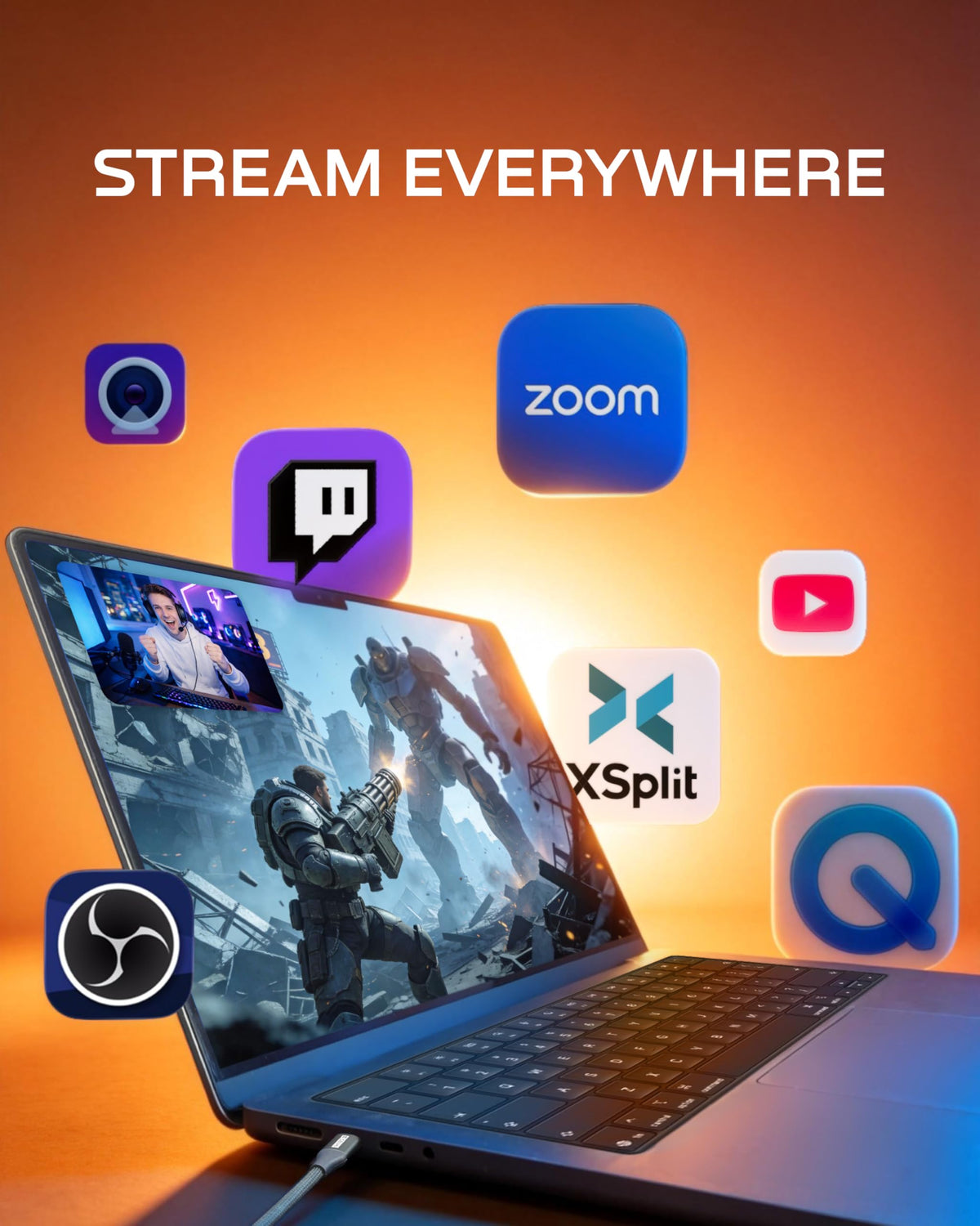 GENKI ShadowCast 3 Pro 4K60 HDMI Capture Card