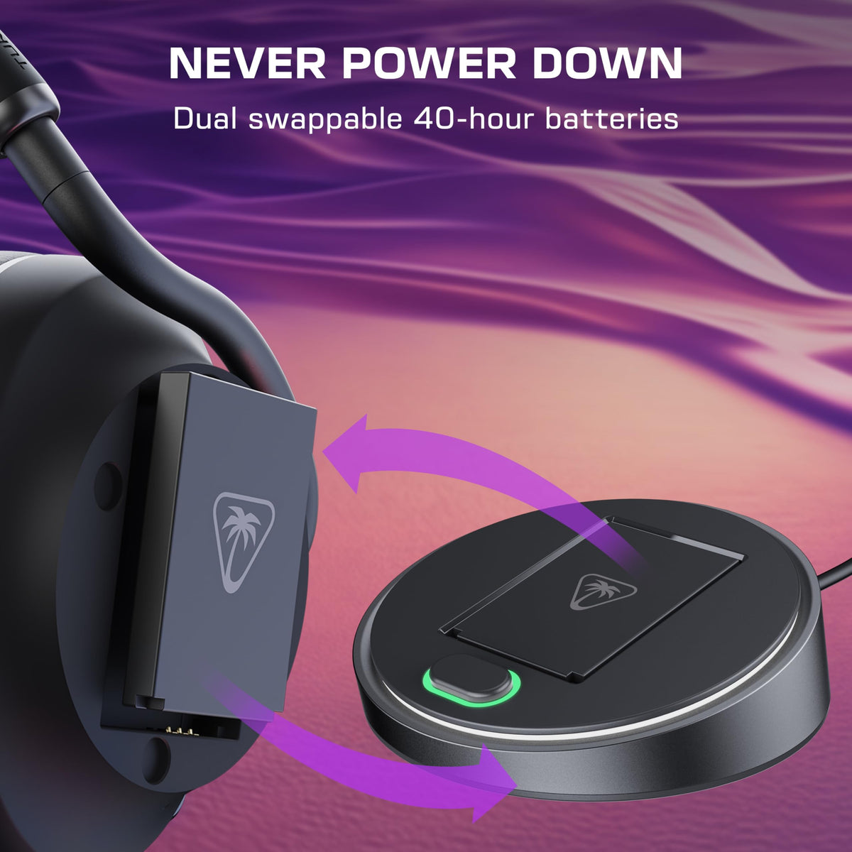 Wireless Gaming Headset with Hi-Res Audio & ANC