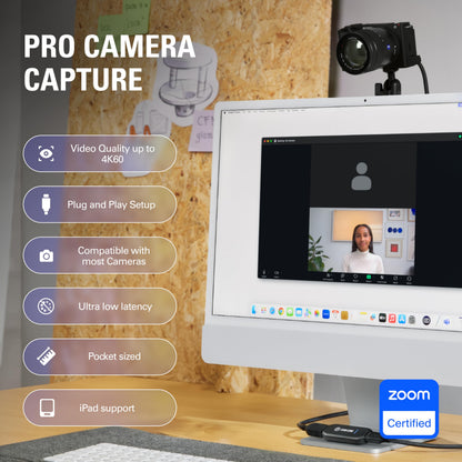 Elgato Cam Link 4K Camera Capture Card